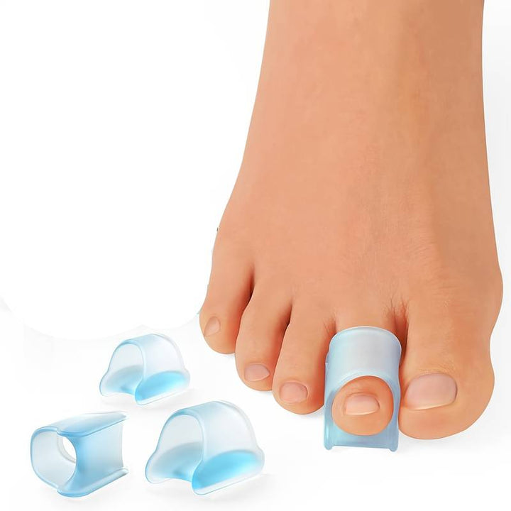 1pair Anti-wear Toe Seperator Soft Foot Protector