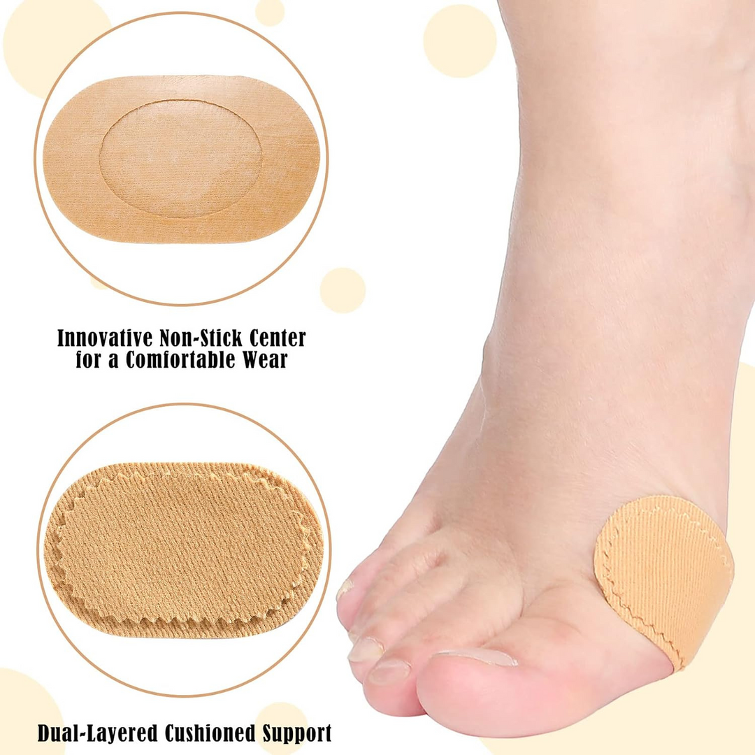 30 Piece Fabric Foot Callus Cushion Toe Pads