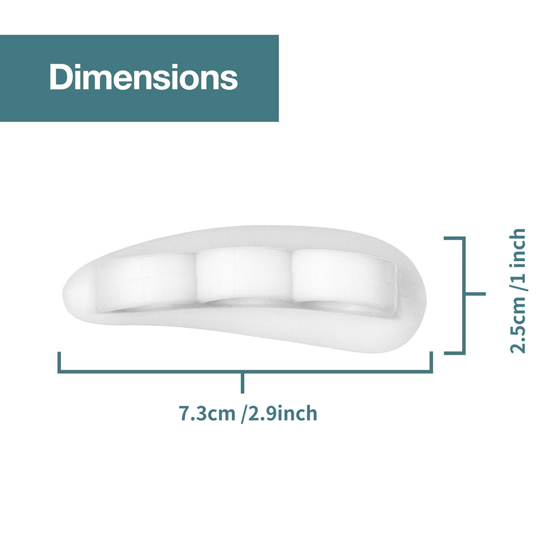 Orthopedic Hammer Toe Corrector - Gel Toe Separators for Overlapping Toes