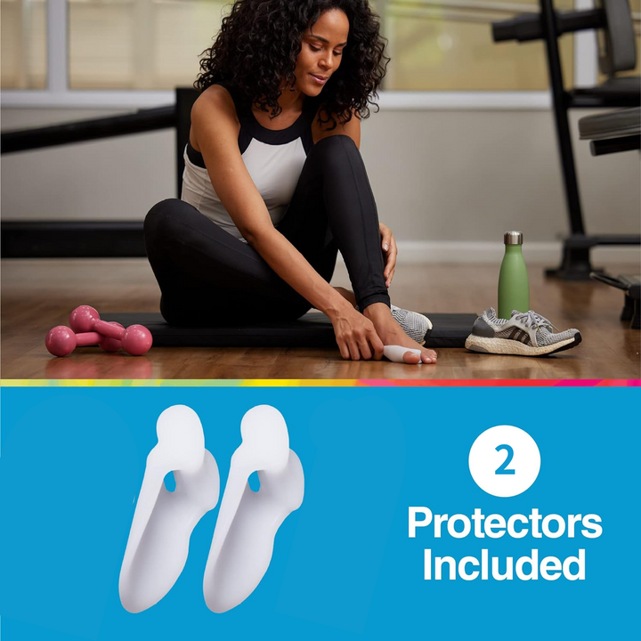 2 Pack Bunion Protector with Attached Toe Separator