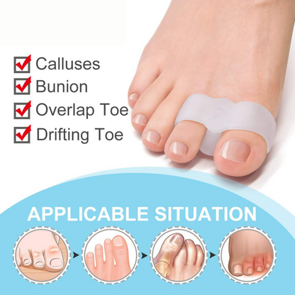 SBES Gel Bunion Corrector with Toe Separators and 2 Loops