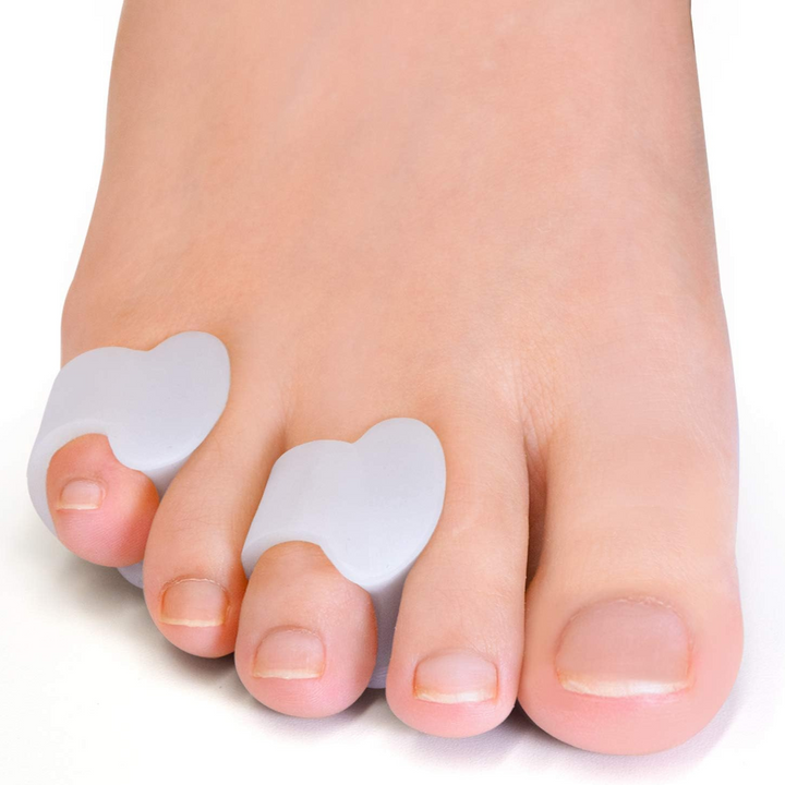 2 Pack SBES Gel Toe Separator - Pinky Toe Spacers & Cushions