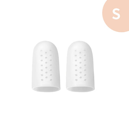1 Pair Silicone Toe Protectors - Gel Toe Caps