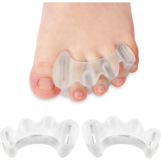 1 Pair Toe Separators & Bunion Corrector - Pain Relief & Toe Alignment